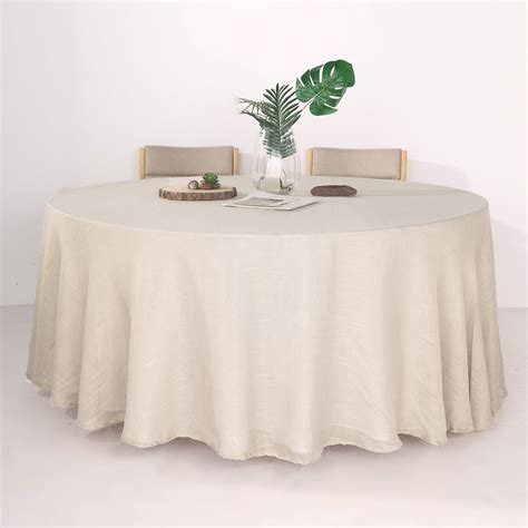 round tablecloth beige|tablecloth beige 50x100.